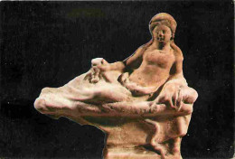 Art - Antiquités - Grèce - Statuette En Terre Cuite - CPM - Voir Scans Recto-Verso - Antigüedad