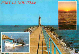 11 - Port La Nouvelle - Multivues - Bateaux - La Jetée - CPM - Voir Scans Recto-Verso - Port La Nouvelle