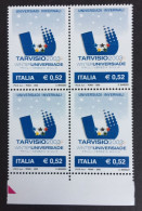 2003 - Italia - Tarvisio 2003 - WINTERUNIVERSIADE - Friuli Venezia Giulia - Euro 0,52 . Quartina - 2001-10: Mint/hinged