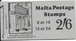 Malta Booklet Mnh ** 1965 8 Euros - Malta