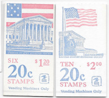 2 USA Booklets Mnh ** Sold Far Below Face Value - 1981-...