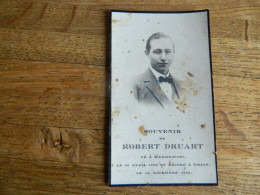 HARMIGNIES +GHLIN :SOUVENIR DE DECE DE ROBERT DRUART 1908-1926 - Devotion Images