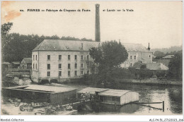 ALCP4-51-0384 - FISMES - Fabrique De Chapeaux De Feutre Et Lavoir Sur La Vesle  - Fismes