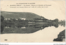 ALCP3-51-0287 - MAREUIL-SUR-AY - Les Goisses - Illusion De La Bouteille De Champagne  - Mareuil-sur-Ay