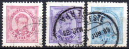Portugal: Yvert N° 60A + 60B; Cote 9.00€ - Used Stamps
