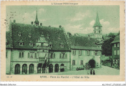 ALCP9-67-0880 - BARR - Place Du Marché - L'hôtel De Ville  - Barr