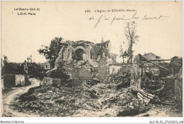 ALCP6-51-0559 - L'église De SOUAIN - Marne  - Souain-Perthes-lès-Hurlus