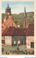 ALCP11-67-1122 - MUTZIG - Vue Sur L'église Et La Mairie - Mutzig