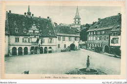 ALCP11-67-1085 - BARR - Place Du Marché - L'hôtel De Ville - Barr