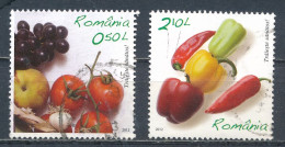 °°° ROMANIA - Y&T N° 5599/601 - 2012 °°° - Used Stamps