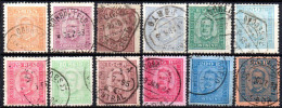 Portugal: Yvert N° 66/77; Les 76 Et 77 Signé; Cote 407.50€ - Used Stamps