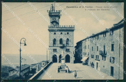 San Marino Palazzo Del Governo PIEGHINA Cartolina MQ5388 - Saint-Marin