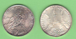 San Marino 1000 Lire 1980 San Benedetto Da Norcia Saint Marin - Saint-Marin