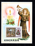 GRENADE - GRENADA - 1977 - B/F - M/S - NOEL - CHRISTMAS - WEIHNACHTEN - - Grenada (1974-...)