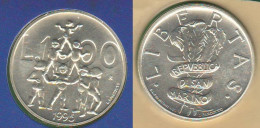 San Marino 1000 Lire 1995 Solidarietà Solidarity Solidarité Saint Marin Silver Coin UNC - Saint-Marin