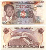 Uganda 50 Shillings ND 1985 P-20 UNC - Uganda