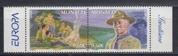 Europa Cept 2007 Monaco 2v ** Mnh (59503A) - 2007