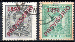 Portugal: Yvert N° 87/88; Cote 50.00€: Le 87 Clair - Used Stamps