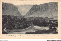 AEQP2-ALGERIE-0174 - EL-KANTARA - Vue D'ensemble De L'oued Et Des Gorges - El-Oued