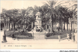 AEQP1-ALGERIE-0018 - BONE - Statue De Bertagna - Annaba (Bône)