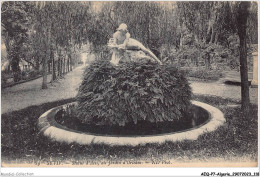 AEQP7-ALGERIE-0614 - Sétif - Statue B'acis Au Jardin D'orléans - Setif