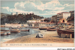 AEQP7-ALGERIE-0563 - PHILIPPEVILLE - Vue Vers La Porte De Stora Et L'hpital - Skikda (Philippeville)