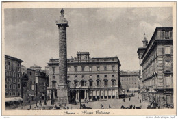 1931   CARTOLINA  ROMA PIAZZACOLONNA - Places & Squares