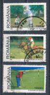 °°° ROMANIA - Y&T N° 4758/60 - 2002 °°° - Usati