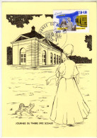 FDC - Journée Du Timbre 1992 SCEAUX - 1990-1999