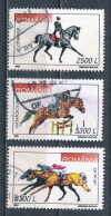 °°° ROMANIA - Y&T N° 4722/24 - 2001 °°° - Used Stamps