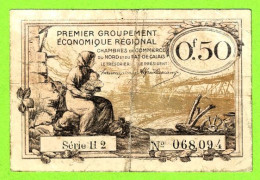 FRANCE/ CHAMBRES DE COMMERCE De NORD -PAS De CALAIS / 0.5 FRANC  / 068,094 SERIS H2 - Chamber Of Commerce