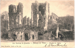 CPA Carte Postale Belgique Villers Abbaye Ruines Façade De L'église Début 1900  VM79661 - Villers-la-Ville