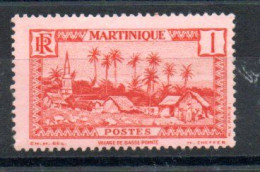 MARTINIQUE - SERIE COURANTE - BASSE POINTE - 1 - 1933 - - Ungebraucht