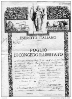 1948 FOGLIO DI CONCEDO ILLIMITATO - Documenti