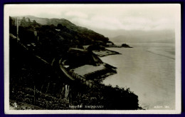 Ref 1642 - Raphael Tuck Real Photo Postcard - Railway Track - Trefrie Aberdovey Wales - Merionethshire