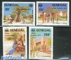 Senegal 1984 S.O.S. Children Village 4v, Mint NH - Senegal (1960-...)