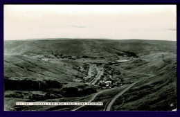 Ref 1642 - 1968 Photo Postcard - General View From Craig Ogwr Treorchy - Rhondda Glamorgan - Glamorgan