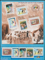 France 2000 20th Century 2x5v M/s, Mint NH, History - Science - Transport - Human Rights - Women - Inventors - Space E.. - Ungebraucht