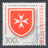 Sovereign Military Order Of Malta / Charity Religion Christianity - Hungary 2014 - Used - Postmark LETENYE - Usado