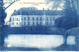 Champagne-sur-Oise (95) - Le Chateau- Animé - Champagne Sur Oise