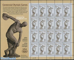 United States Of America 1996 Modern Olympics M/s, Mint NH, Sport - Olympic Games - Nuevos