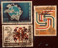 India  1974   Universal Postal Union - Gebruikt