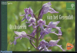 Netherlands 2014 Orchids From Gerendal Prestige Booklet, Mint NH, Nature - Flowers & Plants - Orchids - Stamp Booklets - Ongebruikt