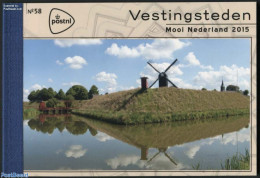 Netherlands 2015 Beautiful Netherlands, Fortifications Prestige Booklet, Mint NH, Stamp Booklets - Art - Castles & For.. - Ongebruikt