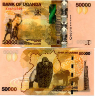 Uganda 50000 Shillings 2021 P-54 UNC - Uganda