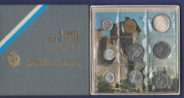 San Marino Serie 1977 Set Coin Saint Marin Set Coins + Box - Saint-Marin