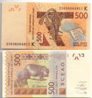 West African States 500 Francs 2012 P-710K Senegal UNC - West African States