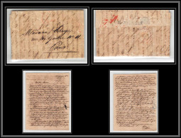 36890 Maritime Paquebot Steamer Martinique Pour France 1830 Marque Postale D'entrée Lettre Cover - Brieven En Documenten