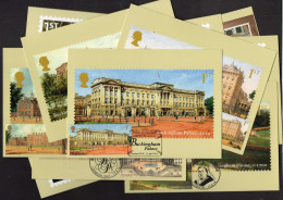 GREAT BRITAIN 2014 Buckingham Palace PHQ Maxi Cards - Cartas Máxima