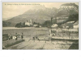 74.DUINGT.CHATEAU DE DUINGT.LES DENTS DE LENFONT ET LE PARMELAN - Duingt